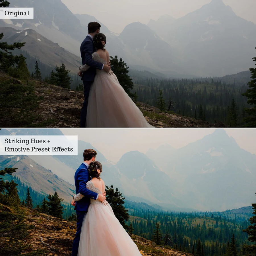 35个乡间田野农村自然风光婚礼人像摄影后期LR预设套装 Emotive Lightroom Presets & AI Powered Tools 插件预设 sucaiwan.com