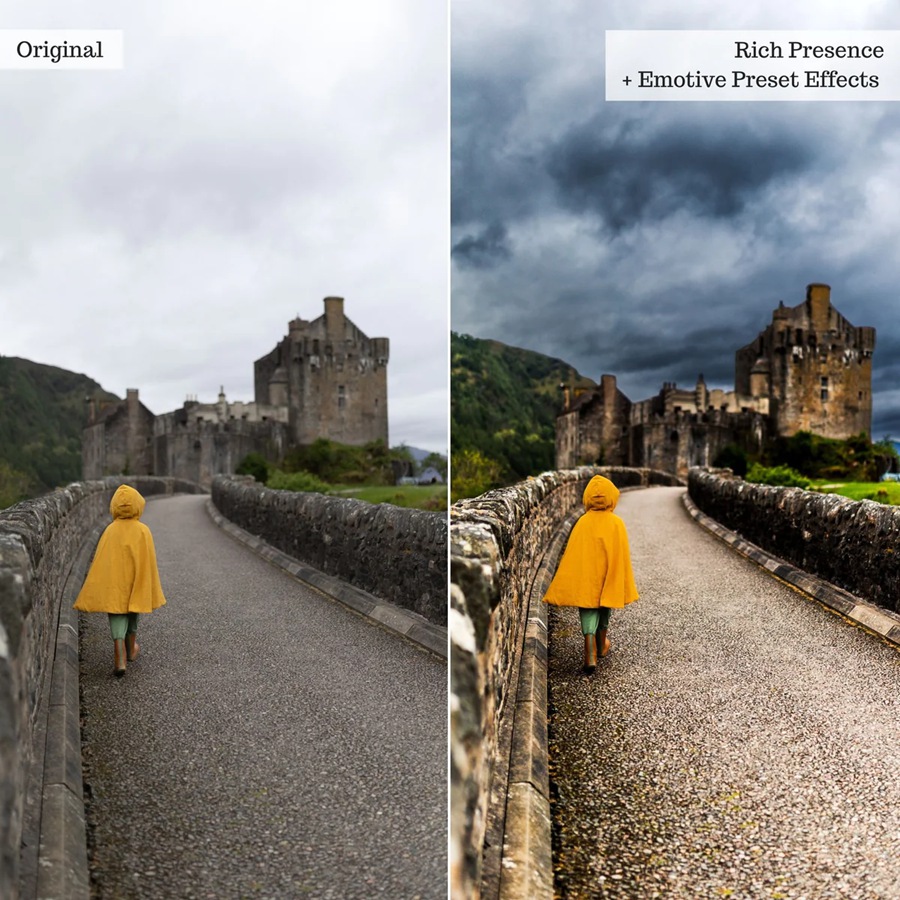 35个乡间田野农村自然风光婚礼人像摄影后期LR预设套装 Emotive Lightroom Presets & AI Powered Tools 插件预设 sucaiwan.com