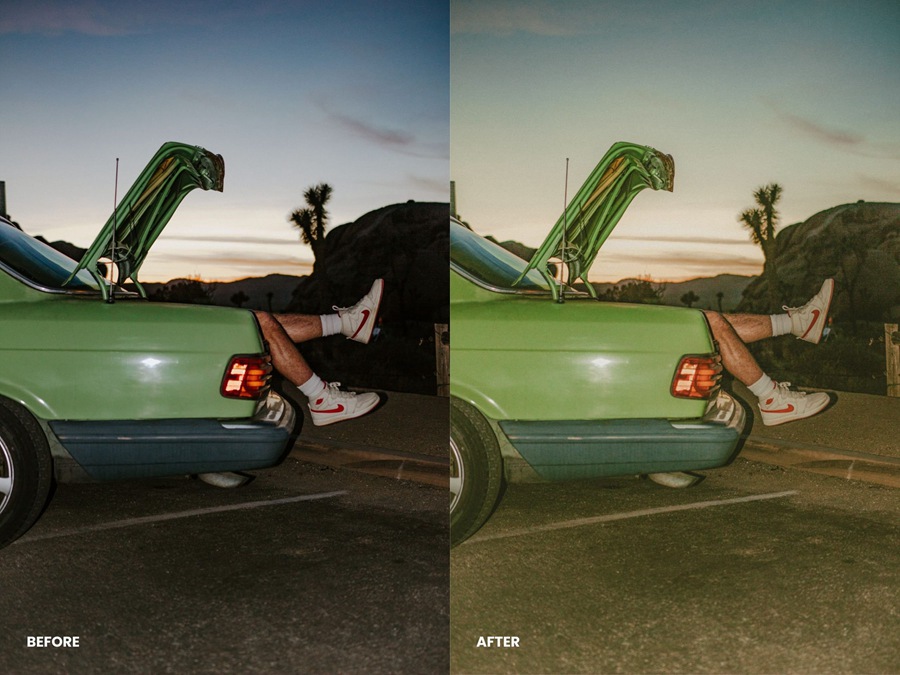 10个复古胶片博主网红人像LR预设 Vintage Film Lightroom Presets 插件预设 sucaiwan.com