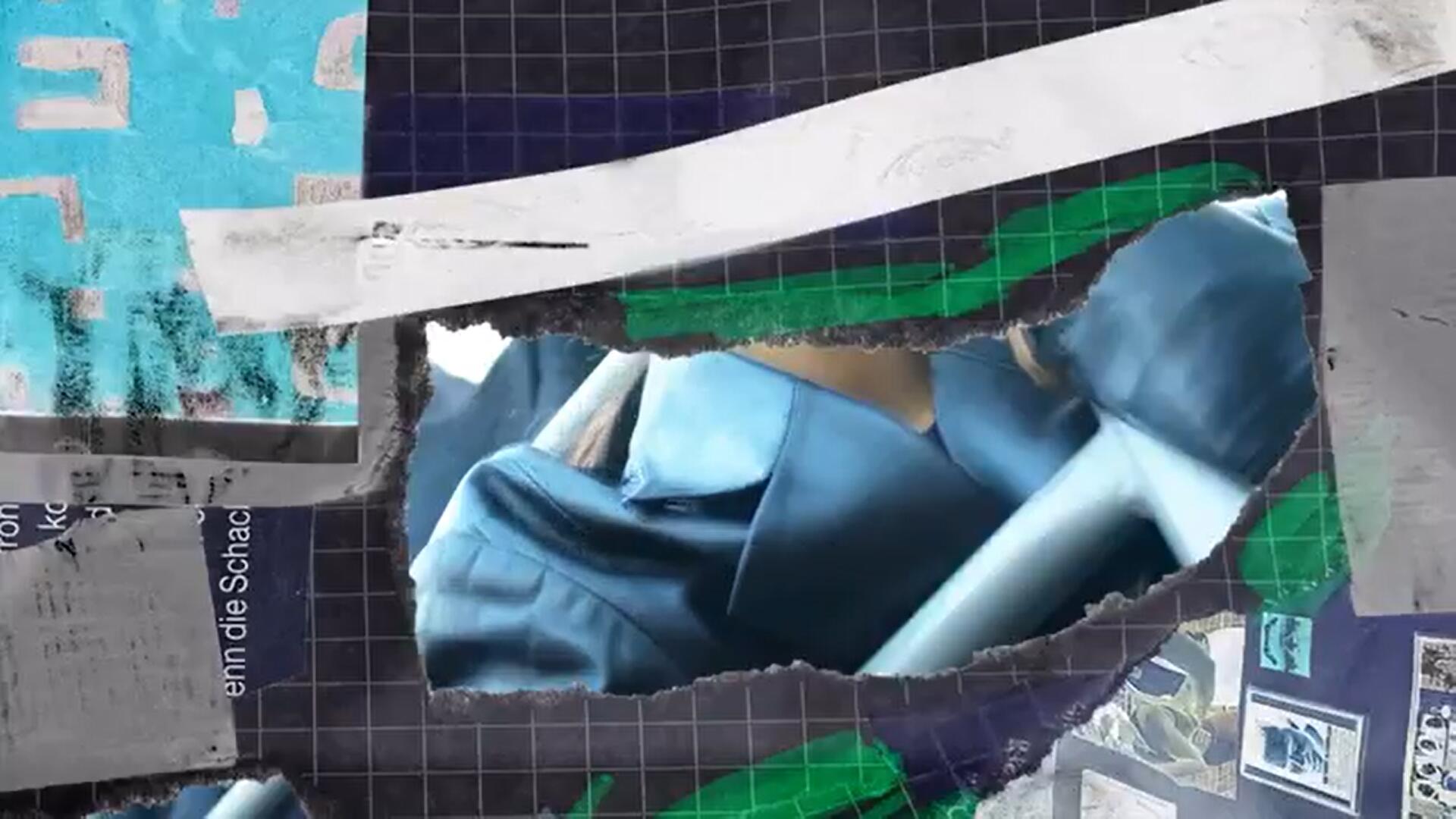 PR模板：10个粗糙垃圾美学纸张金属划痕材料混合叠加纹理转场模板 , sucaiwan.com