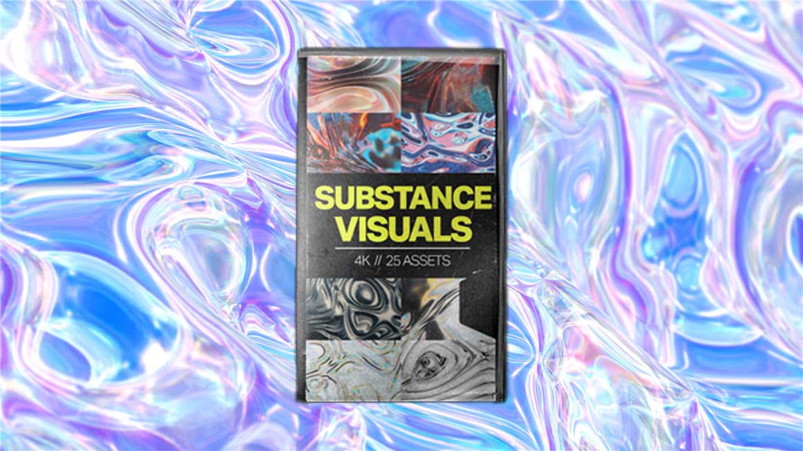 Tropic Colour 艺术抽象液态酸性金属镀铬封面背景视觉素材包 Substance VISUALS & TEXTURES 图片素材 sucaiwan.com