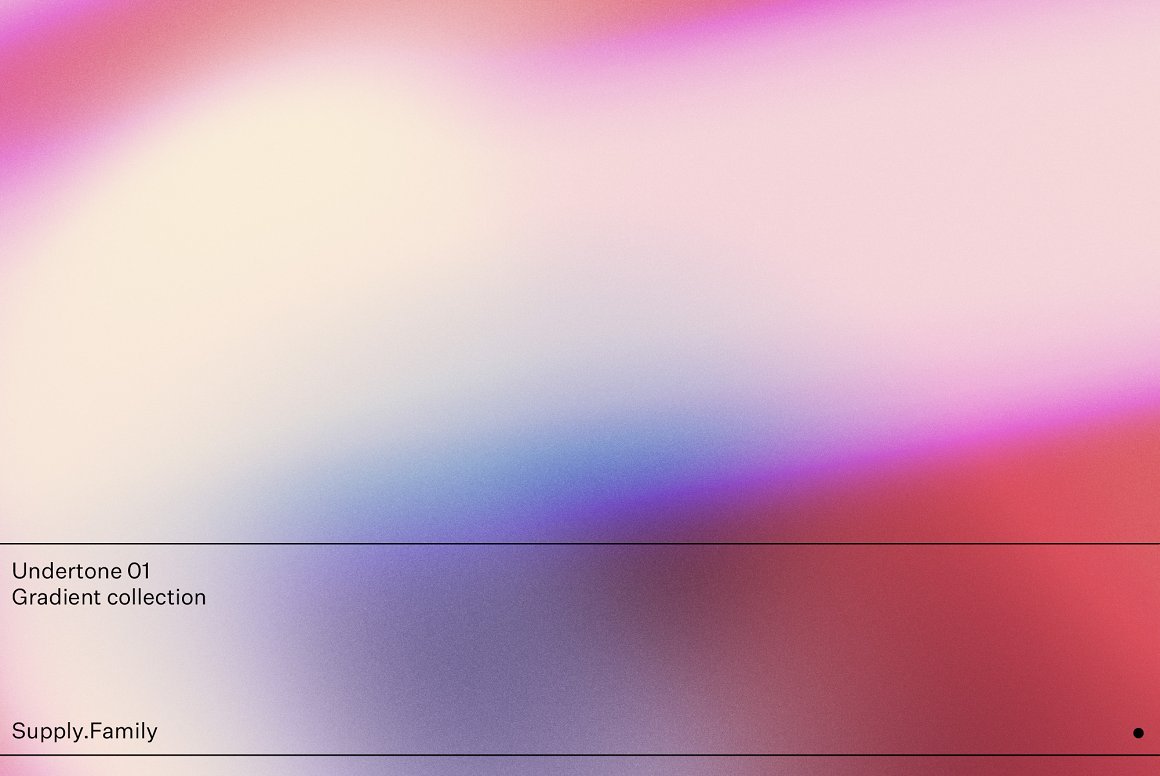 Cosmic Stories Studio 抽象艺术品全息霓虹渐变色波纹海报背景纹理图片素材包 Undertone Gradient Bundle 图片素材 sucaiwan.com