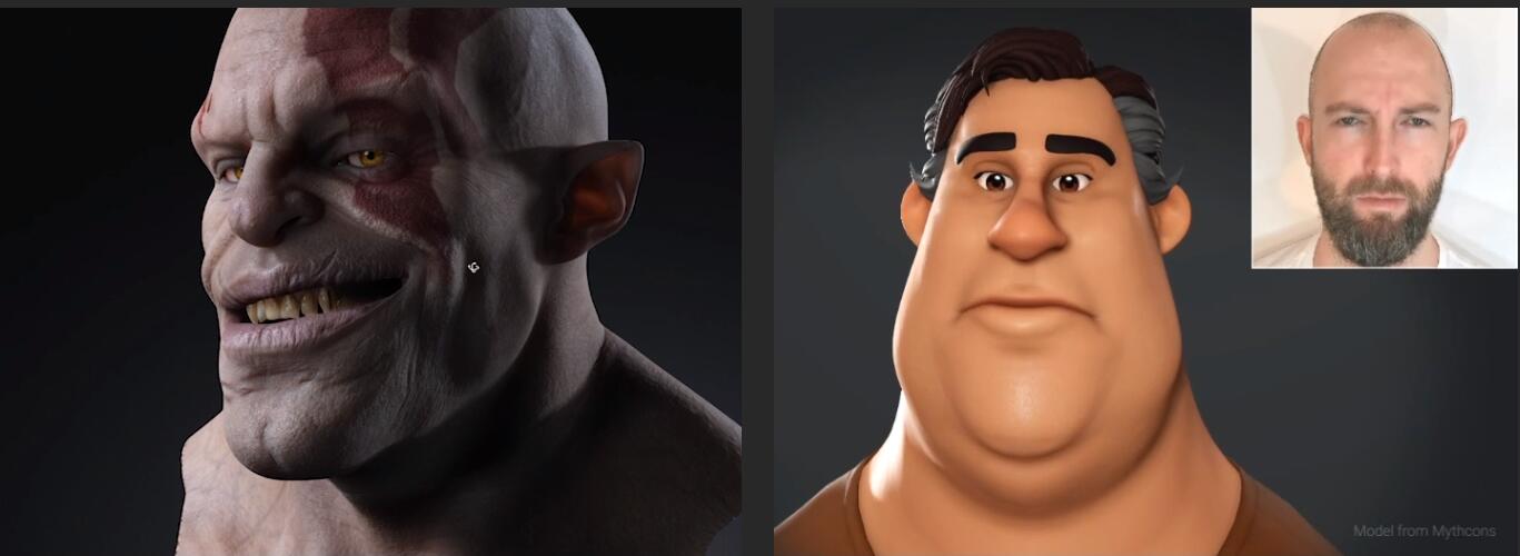 Character Creator 4 无缝创建三维脸部模型动画工具插件 ZBrush Face Tools v1.01破解版 , 第6张-素材湾丨精选海外优质设计素材资源 Character Creator 4 无缝创建三维脸部模型动画工具插件 ZBrush Face Tools v1.01破解版 , sucaiwan.com