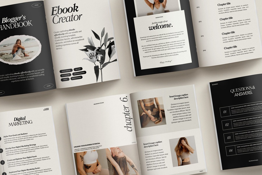 65页电子书封面主题/印刷/家居/服装时尚杂志Canva模板 SERE / Ebook Creator Kit 幻灯图表 第2张-素材湾丨精选海外优质设计素材资源 65页电子书封面主题/印刷/家居/服装时尚杂志Canva模板 SERE / Ebook Creator Kit 幻灯图表 sucaiwan.com