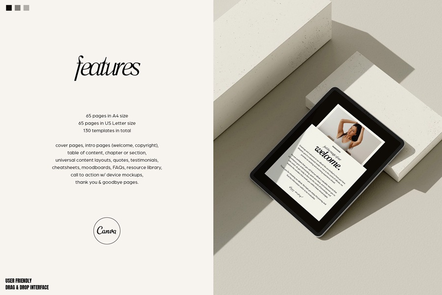 65页电子书封面主题/印刷/家居/服装时尚杂志Canva模板 SERE / Ebook Creator Kit 幻灯图表 第3张-素材湾丨精选海外优质设计素材资源 65页电子书封面主题/印刷/家居/服装时尚杂志Canva模板 SERE / Ebook Creator Kit 幻灯图表 sucaiwan.com