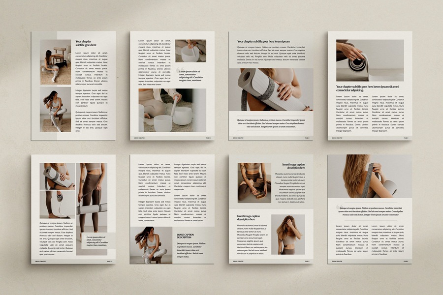 65页电子书封面主题/印刷/家居/服装时尚杂志Canva模板 SERE / Ebook Creator Kit 幻灯图表 第9张-素材湾丨精选海外优质设计素材资源 65页电子书封面主题/印刷/家居/服装时尚杂志Canva模板 SERE / Ebook Creator Kit 幻灯图表 sucaiwan.com