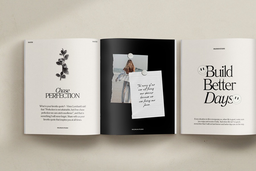 65页电子书封面主题/印刷/家居/服装时尚杂志Canva模板 SERE / Ebook Creator Kit 幻灯图表 第11张-素材湾丨精选海外优质设计素材资源 65页电子书封面主题/印刷/家居/服装时尚杂志Canva模板 SERE / Ebook Creator Kit 幻灯图表 sucaiwan.com