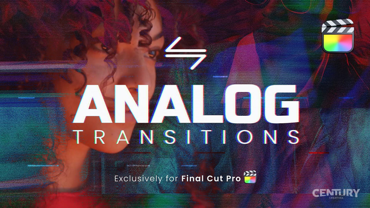 FCPX插件:36种复古画面胶片失真信号干扰故障转场过渡 Analog Transitions , 第1张-素材湾丨精选海外优质设计素材资源 FCPX插件:36种复古画面胶片失真信号干扰故障转场过渡 Analog Transitions , sucaiwan.com