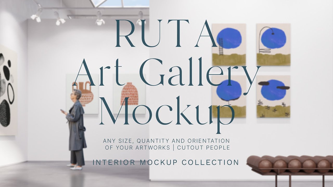 艺术海报画展作品模型场景样机 Ruta Single | 03 Art Gallery Mockup 样机素材 第7张-素材湾丨精选海外优质设计素材资源 艺术海报画展作品模型场景样机 Ruta Single | 03 Art Gallery Mockup 样机素材 sucaiwan.com