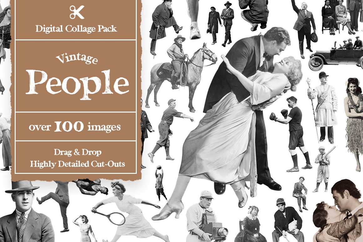 1100个复古拼贴艺术动植物海洋生物杂志拼贴剪纸插图创作者PNG元素包 Collage Supply Co 图片素材 第2张-素材湾丨精选海外优质设计素材资源 1100个复古拼贴艺术动植物海洋生物杂志拼贴剪纸插图创作者PNG元素包 Collage Supply Co 图片素材 sucaiwan.com