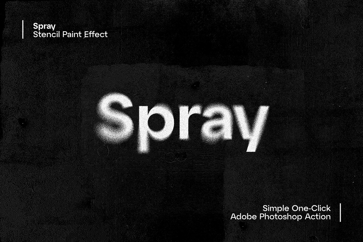 Studio 2am 潮流艺术真实颗粒喷雾化PS动作包 Spray 插件预设 sucaiwan.com
