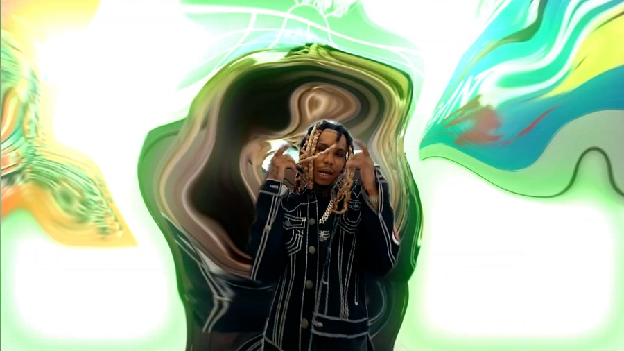 AE预设：8个酸性迷幻液体爆炸效果转场过渡嘻哈说唱音乐MV视频特效 插件预设 sucaiwan.com