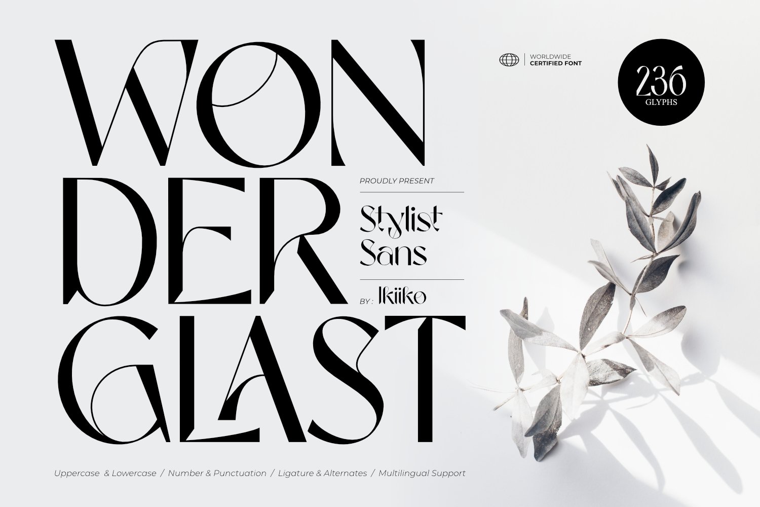Wonderglast – Stylist Sans 服装面料高级感优雅精致时尚品牌、奢侈品牌、布局杂志、美容产品、包装产品无衬线字体 设计素材 第1张-素材湾丨精选海外优质设计素材资源 Wonderglast – Stylist Sans 服装面料高级感优雅精致时尚品牌、奢侈品牌、布局杂志、美容产品、包装产品无衬线字体 设计素材 sucaiwan.com