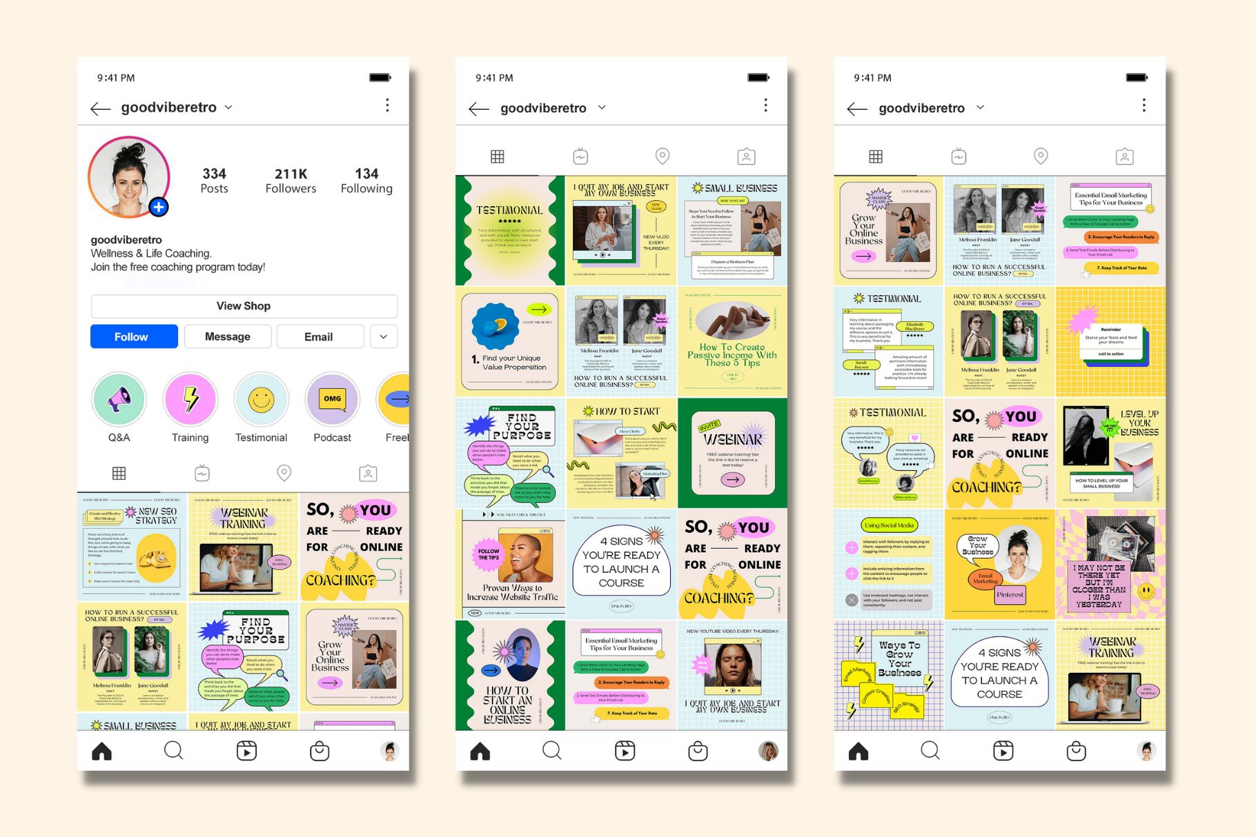 复古时尚渐变90年代美学包网格图形元素封面帖子Canva模板 Canva Retro 90s Aesthetic Pack 幻灯图表 第12张-素材湾丨精选海外优质设计素材资源 复古时尚渐变90年代美学包网格图形元素封面帖子Canva模板 Canva Retro 90s Aesthetic Pack 幻灯图表 sucaiwan.com