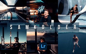 Sam Kolder 橙色青色去饱和绿色、水下摄影、热带色调、旅拍照片LR预设 Original Sam Kolder Presets XMP+DNG