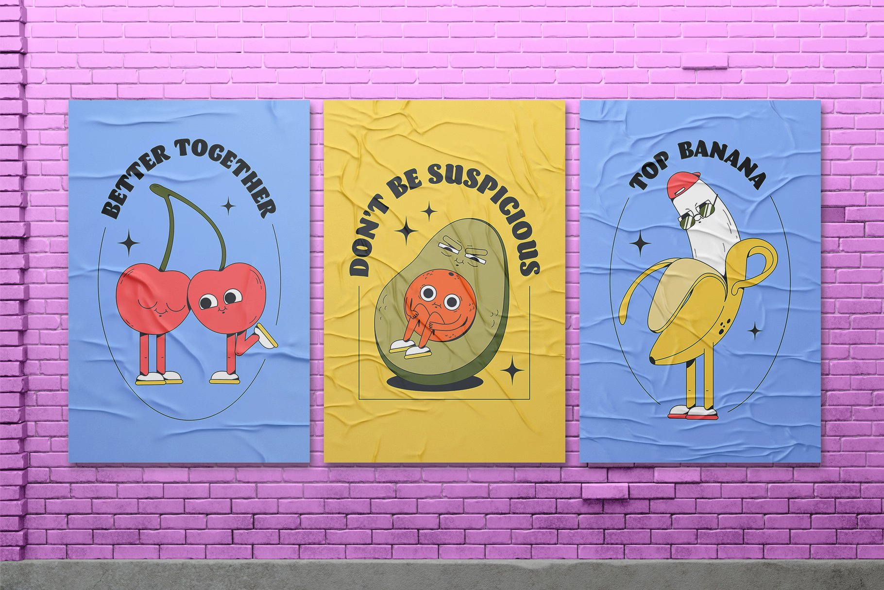 高品质矢量贴纸包 印刷品/海报/贺卡/品牌/文具设计/包装纺织品和服装PNG、AI矢量贴纸 Suspicious Fruits – vector stickers 图片素材 第6张-素材湾丨精选海外优质设计素材资源 高品质矢量贴纸包 印刷品/海报/贺卡/品牌/文具设计/包装纺织品和服装PNG、AI矢量贴纸 Suspicious Fruits – vector stickers 图片素材 sucaiwan.com