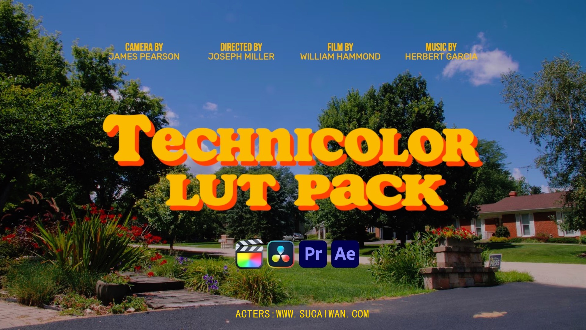 Technicolor LUT Pack for Black Magic Pocket Cinema 6K/6k Pro 插件预设 第1张-素材湾丨精选海外优质设计素材资源 Technicolor LUT Pack for Black Magic Pocket Cinema 6K/6k Pro 插件预设 sucaiwan.com