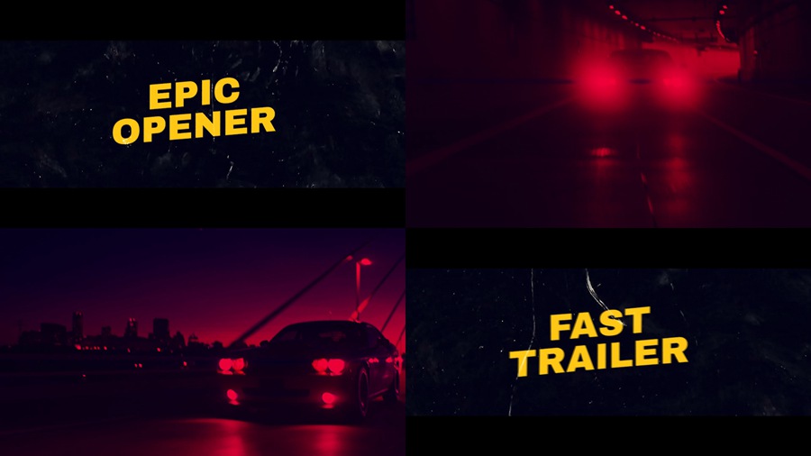 Artlist 史诗预告片时尚复古做旧视频开场片头转场过渡PR模板 Epic Trailer 影视音频 sucaiwan.com