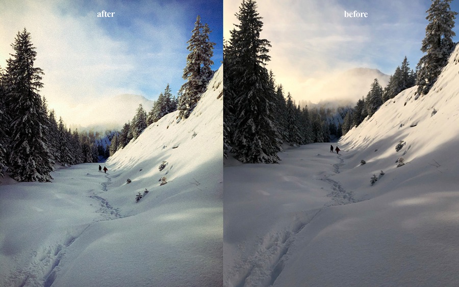 摄影后期修图调色复古胶片质感旧照片网红博主经典人像户外温暖氛围 Lightroom预设 插件预设 sucaiwan.com