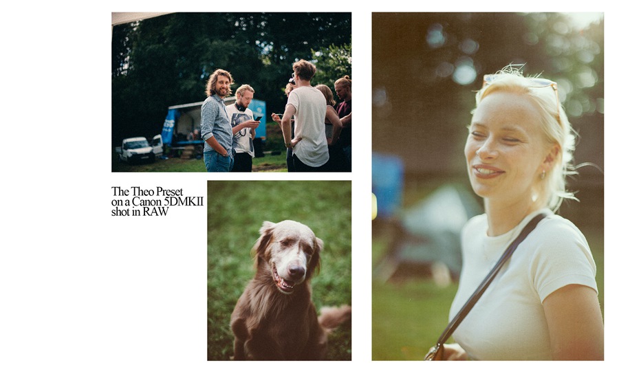 摄影后期修图调色复古胶片质感旧照片网红博主经典人像户外温暖氛围 Lightroom预设 插件预设 sucaiwan.com