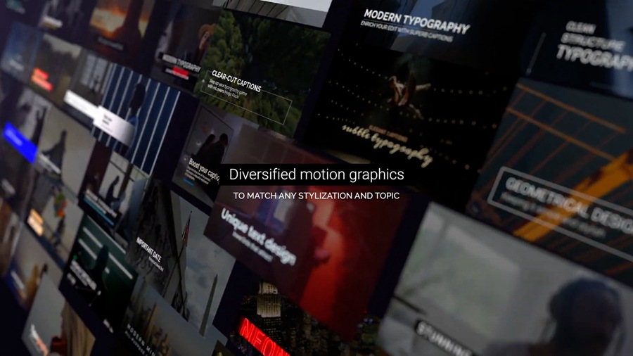 MotionVFX 131个可自定义时尚多样化字幕标题文字运动设计图形动画预设FCPX插件 mLowers Mega Pack 插件预设 sucaiwan.com