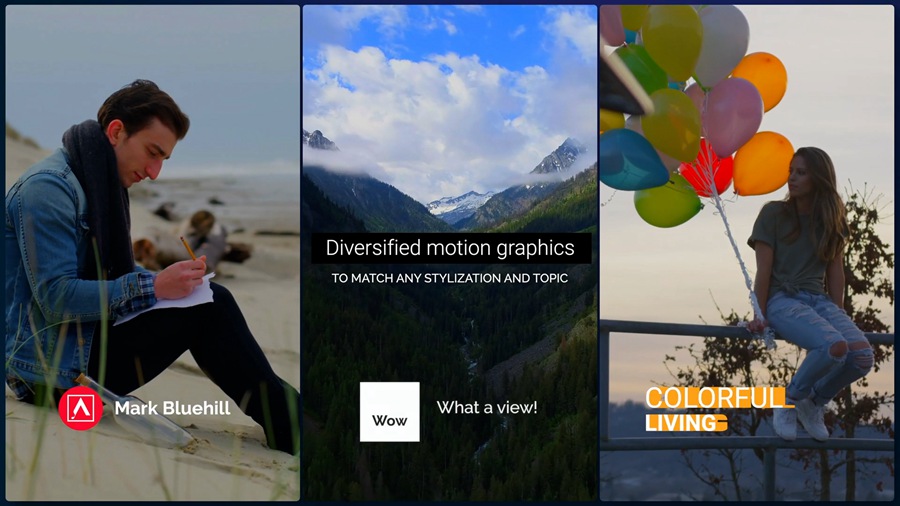 MotionVFX 131个可自定义时尚多样化字幕标题文字运动设计图形动画预设FCPX插件 mLowers Mega Pack 插件预设 sucaiwan.com