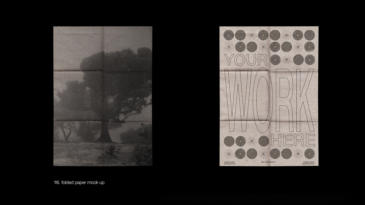 Anastasia Mareva 复古做旧纸张褶皱折痕电影帧海报展示PSD智能贴图样机素材 样机素材 第17张-素材湾丨精选海外优质设计素材资源 Anastasia Mareva 复古做旧纸张褶皱折痕电影帧海报展示PSD智能贴图样机素材 样机素材 sucaiwan.com