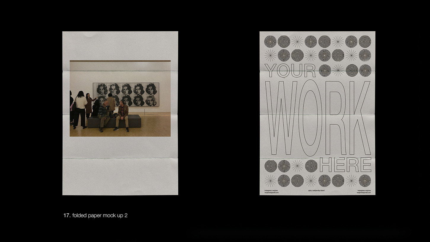 Anastasia Mareva 复古做旧纸张褶皱折痕电影帧海报展示PSD智能贴图样机素材 样机素材 第18张-素材湾丨精选海外优质设计素材资源 Anastasia Mareva 复古做旧纸张褶皱折痕电影帧海报展示PSD智能贴图样机素材 样机素材 sucaiwan.com