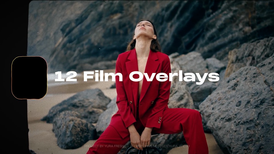 4K复古超级8mm薄膜美学电影胶片叠加转场过渡 PR Mogrt预设 + 达芬奇预设drfx + Ae模板三合一预设模板 插件预设 sucaiwan.com