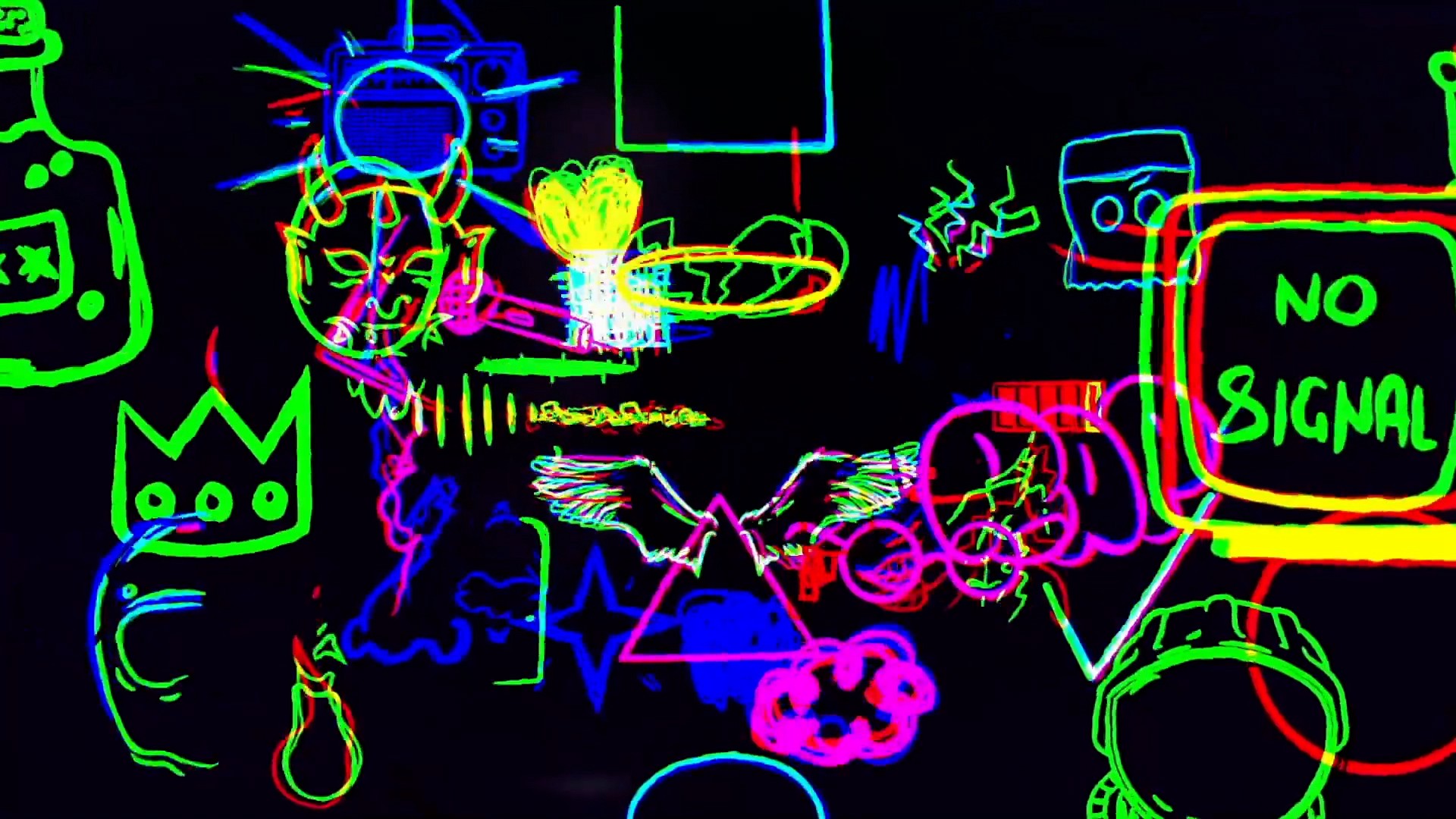 500个手绘涂鸦线条奇思妙想动画元素AE模板 Hand Drawn lines Elements Package 影视音频 sucaiwan.com