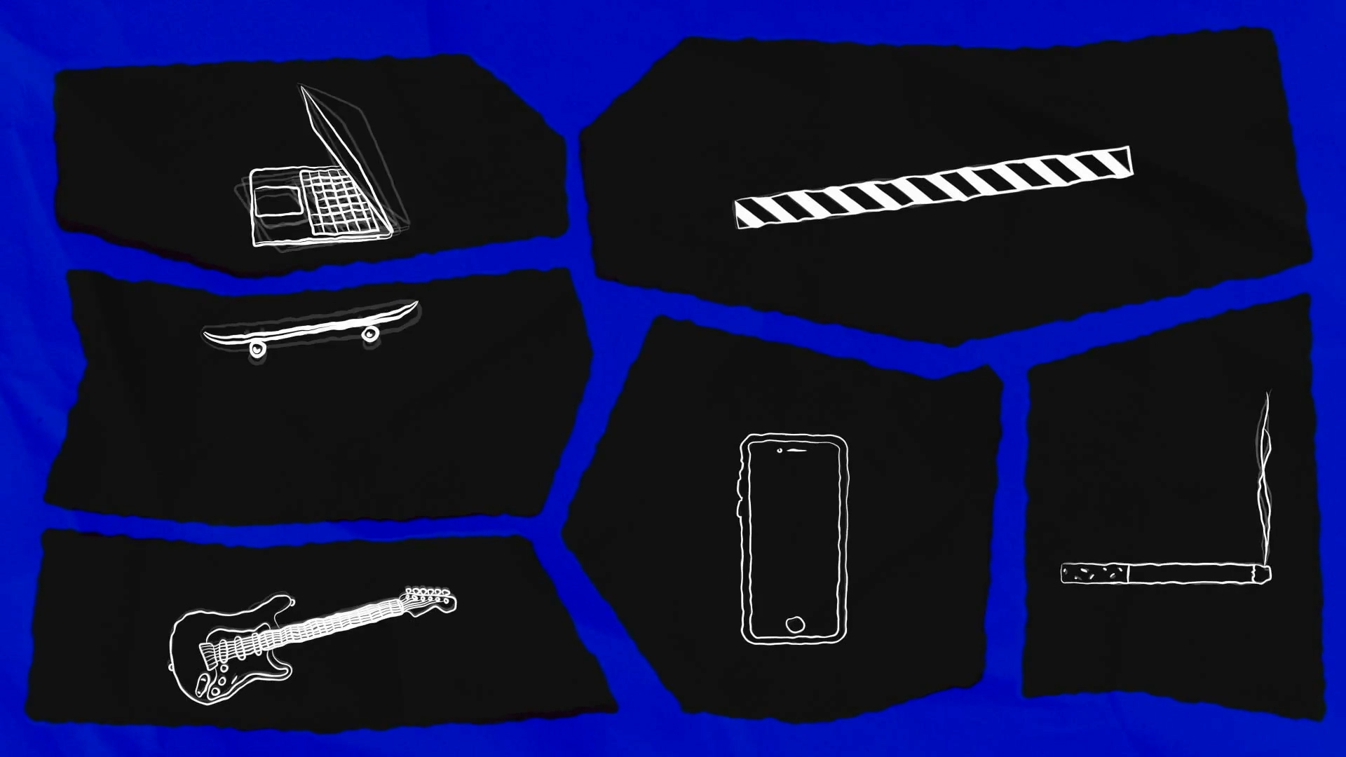 500个手绘涂鸦线条奇思妙想动画元素AE模板 Hand Drawn lines Elements Package 影视音频 sucaiwan.com