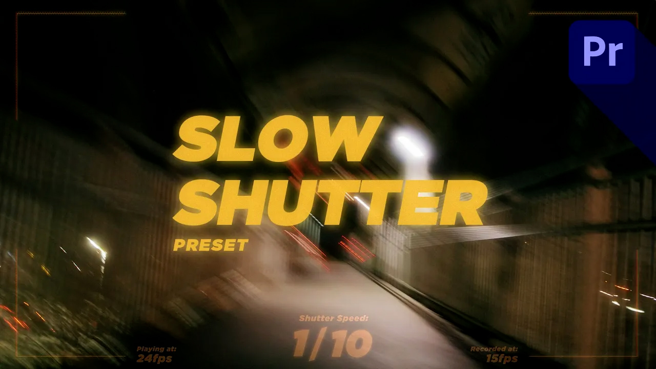 PR预设：慢快门王家卫抽帧拖影扭曲电影效果/时尚动感短片/音乐MV/复古港风高级时髦不过时视频穿梭转场过渡效果 插件预设 sucaiwan.com