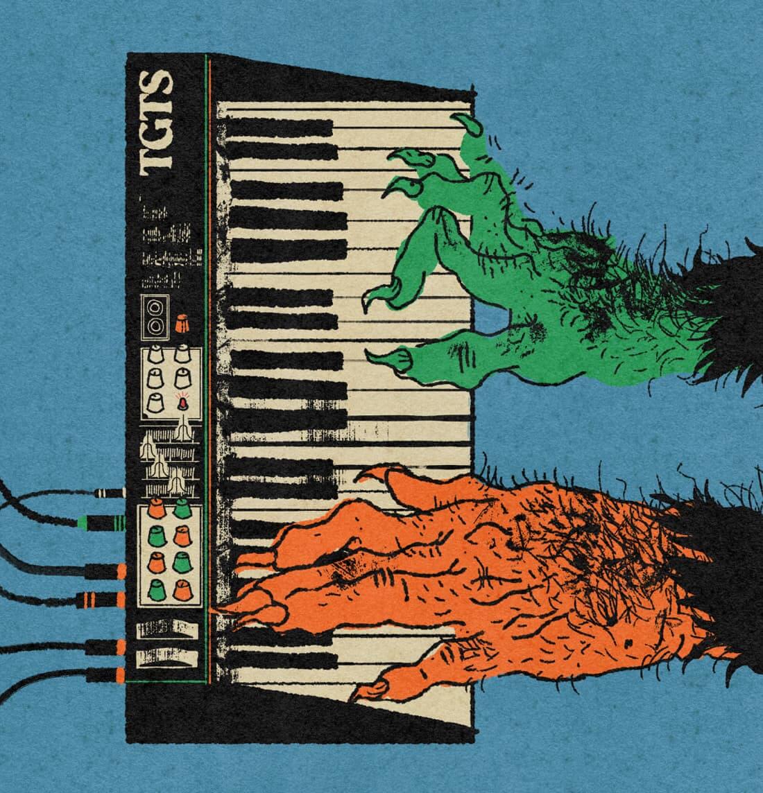 39款Monomania仿旧艺术Procreate笔刷复古砂砾纹理马克笔肌理钢笔画笔 笔刷资源 sucaiwan.com