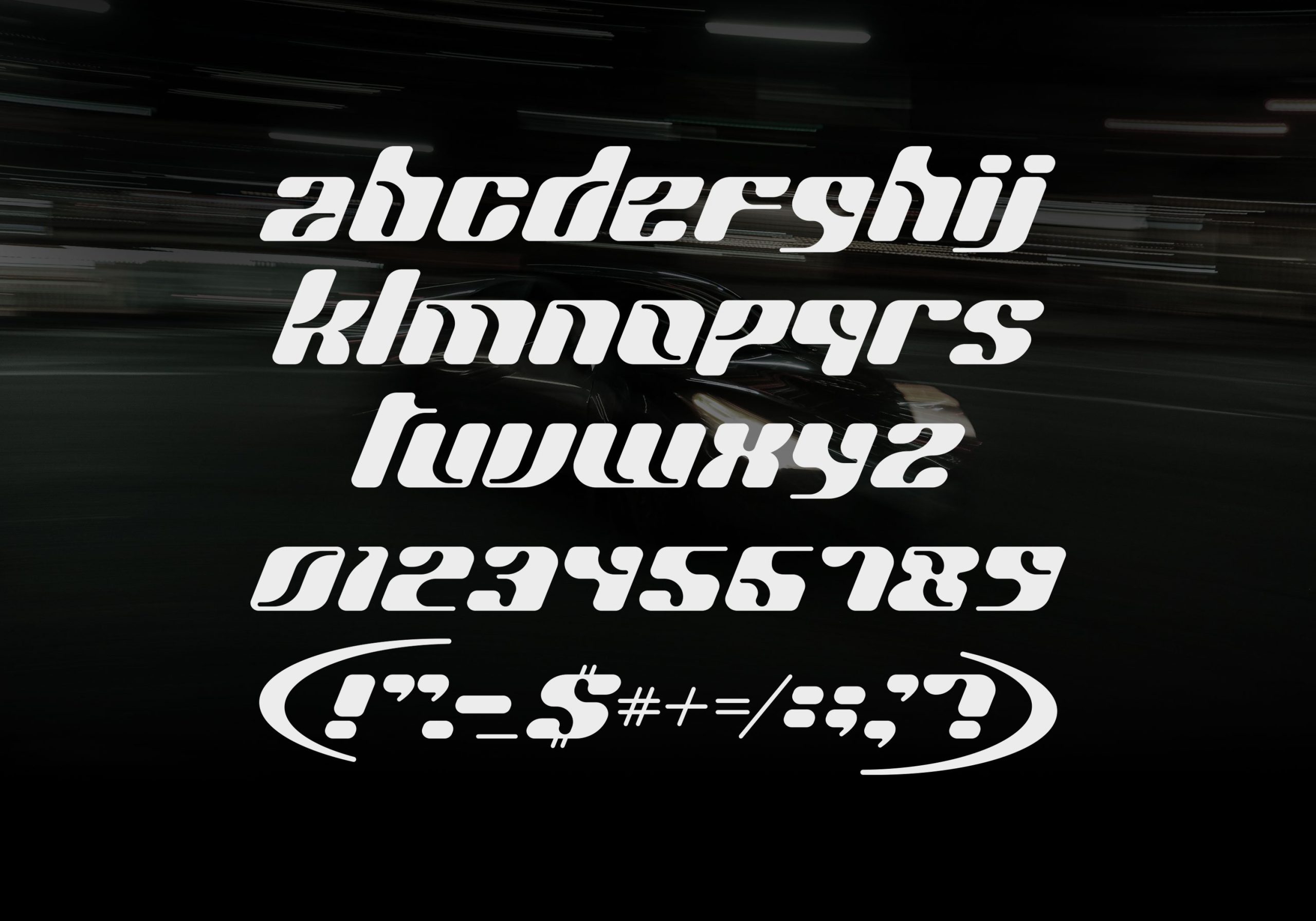 Snoke – Display font 时尚未来感装饰字体 设计素材 sucaiwan.com