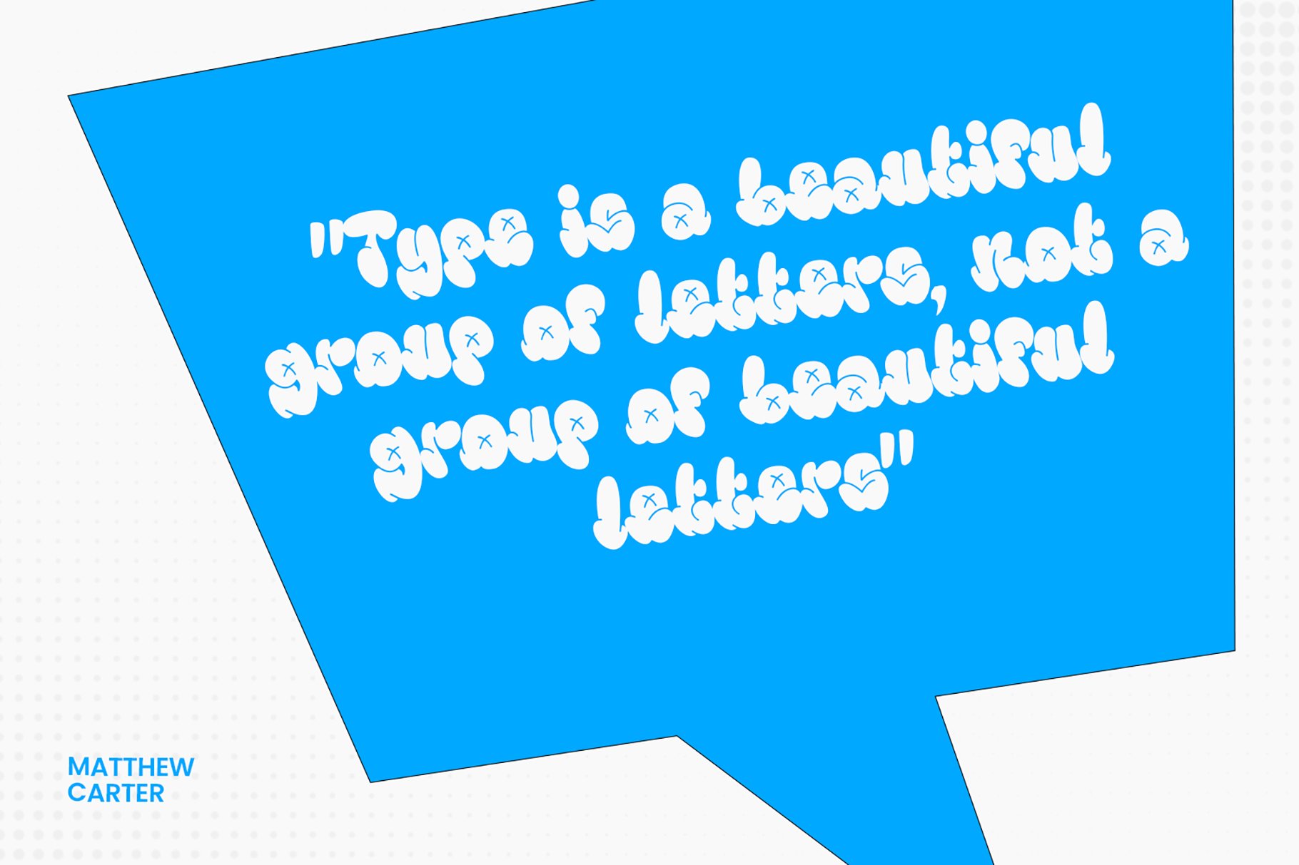 Monsie – Bubble Graffiti Font 创意趣味泡泡涂鸦字体 设计素材 sucaiwan.com