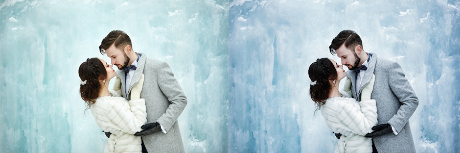 LR/PS预设-冬季电影婚礼人像Lightroom预设 Lightroom Presets – Winter Wedding 插件预设 sucaiwan.com