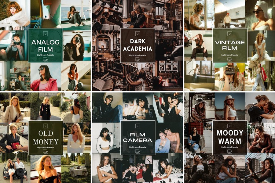 LR/PS预设-52套500+高级LR电影调色预设合集 500+ Premium Lightroom Presets 插件预设 sucaiwan.com