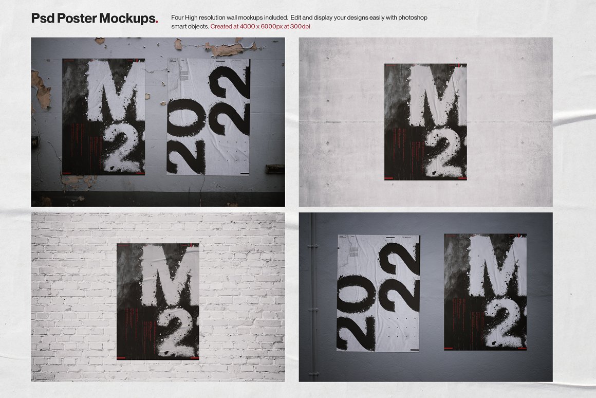 TWINBRUSH 水墨中国风视觉美学纸张肌理纹理置换失真故障风海报PSD创作者样机模板 Ultimate Distortion Poster Creator 样机素材 第5张-素材湾丨精选海外优质设计素材资源 TWINBRUSH 水墨中国风视觉美学纸张肌理纹理置换失真故障风海报PSD创作者样机模板 Ultimate Distortion Poster Creator 样机素材 sucaiwan.com