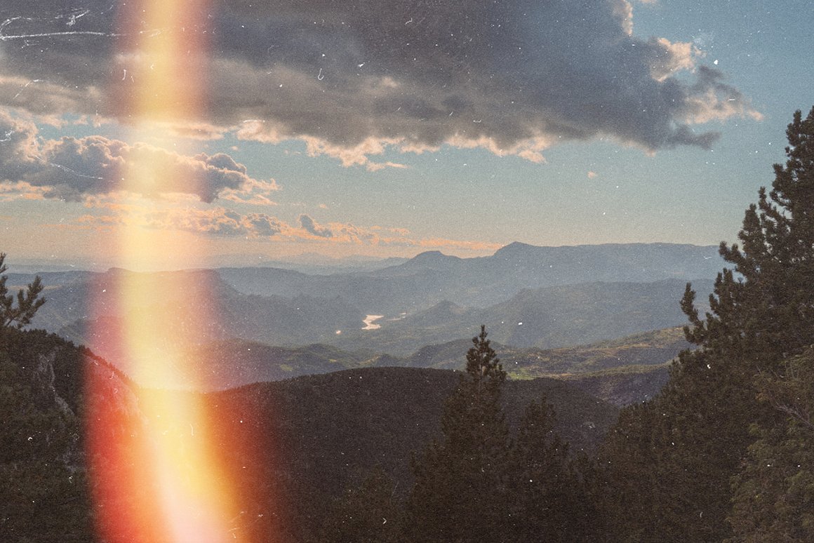 El Oasis Market 独特复古颗粒感模拟胶片外观燃烧叠加纹理JPG素材 FILM OVERLAYS TEXTURES 图片素材 sucaiwan.com