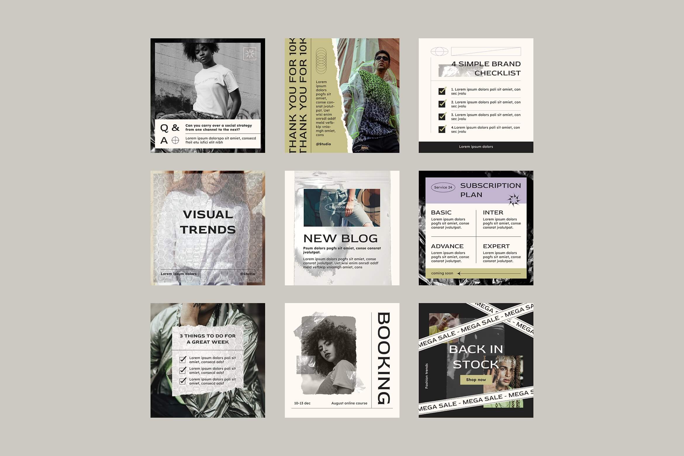 Jump Studio 潮牌极简撕纸塑料袋包装铝箔袋品牌公众号推文电商详情海报排版设计AI&PSD源文件 Sona Coach Instagram Template 设计素材 第3张-素材湾丨精选海外优质设计素材资源 Jump Studio 潮牌极简撕纸塑料袋包装铝箔袋品牌公众号推文电商详情海报排版设计AI&PSD源文件 Sona Coach Instagram Template 设计素材 sucaiwan.com