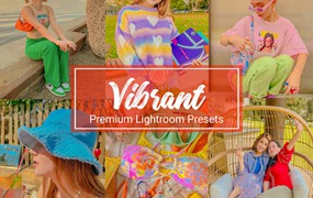 LR/PS预设-充满活力的INS风格人像Lightroom预设 Vibrant Lightroom Presets