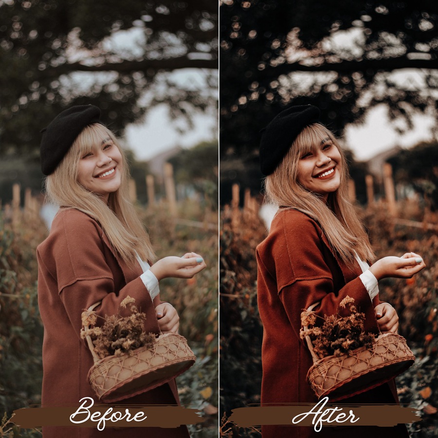 LR/PS预设-浓烈秋季气息浪漫人像Lightroom预设 Rustic Fall Lightroom Presets 插件预设 sucaiwan.com