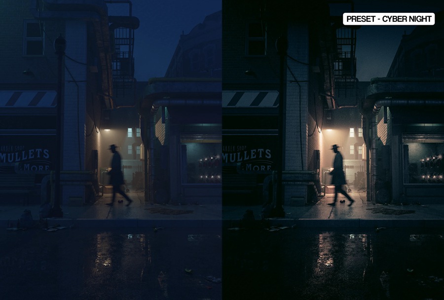 LR/PS预设-经典黑暗电影胶片Lightroom预设 Noir Collection 01 Lightroom Presets 插件预设 第3张-素材湾丨精选海外优质设计素材资源 LR/PS预设-经典黑暗电影胶片Lightroom预设 Noir Collection 01 Lightroom Presets 插件预设 sucaiwan.com