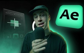 AE插件：老式复古CRT美学显像管屏幕亮度失真画面电视像素化效果插件 FREDPELLE – MATRIX