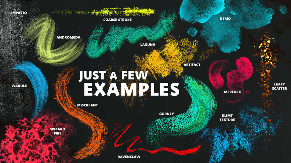 350+款复古粗糙水墨水彩干介质艺术绘画效果PS笔刷纸张背景图设计素材 Lane’s Photoshop Master Pack (The Complete Set) 笔刷资源 sucaiwan.com