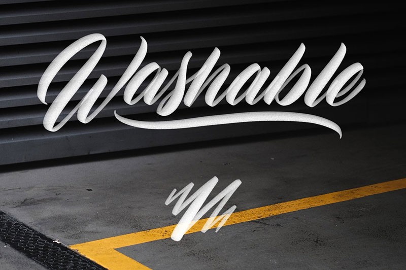 14个创意板写艺术字Procreate笔刷 笔刷资源 sucaiwan.com