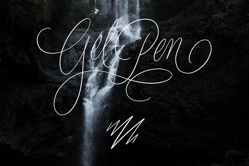 14个创意板写艺术字Procreate笔刷 笔刷资源 sucaiwan.com