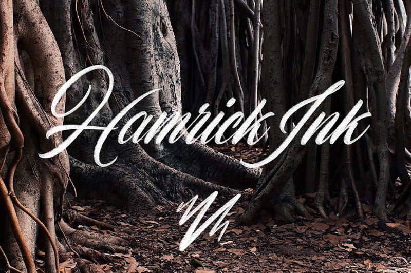 14个创意板写艺术字Procreate笔刷 笔刷资源 sucaiwan.com