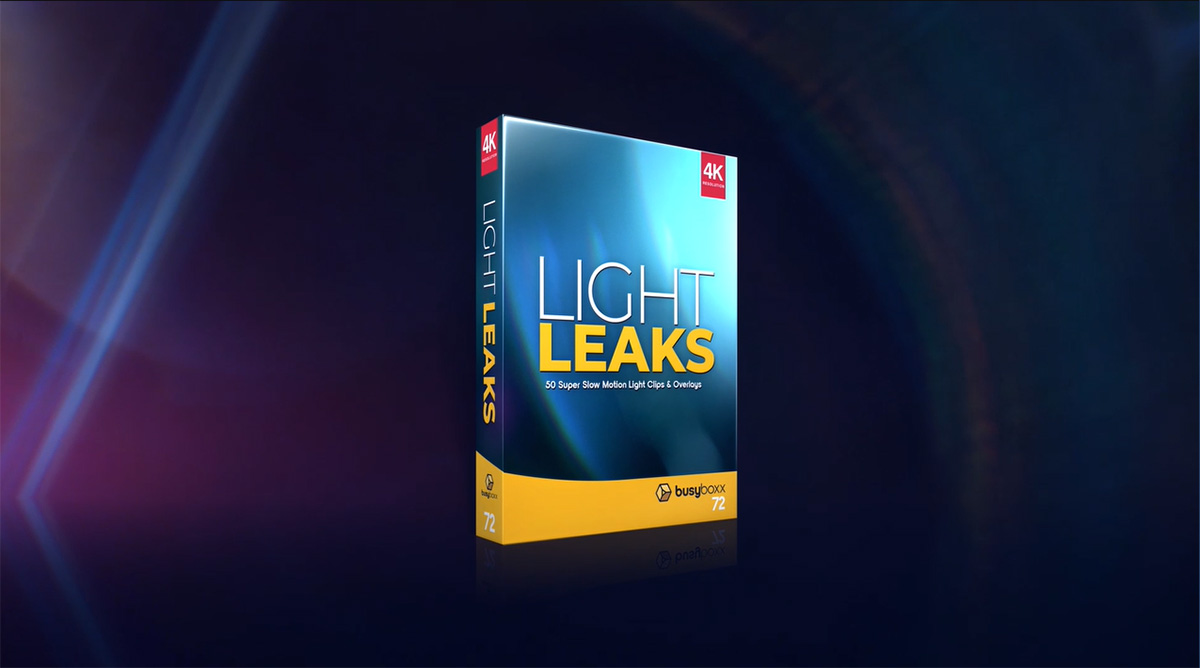 BusyBoxx 50个4K唯美漂亮真实镜头光效动画叠加视频素材 Light Leaks 影视音频 sucaiwan.com