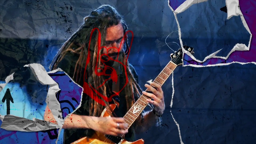 PR/AE模板：复古嘻哈摇滚音乐撕纸涂鸦污垢拼贴定格动画开场视频PR/AE二合一模板 Stop Motion Opener 影视音频 sucaiwan.com